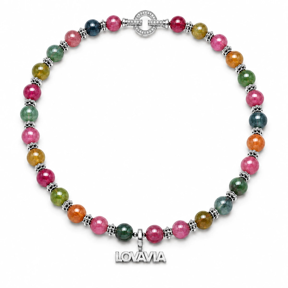 October Birthstone Tourmaline Necklace