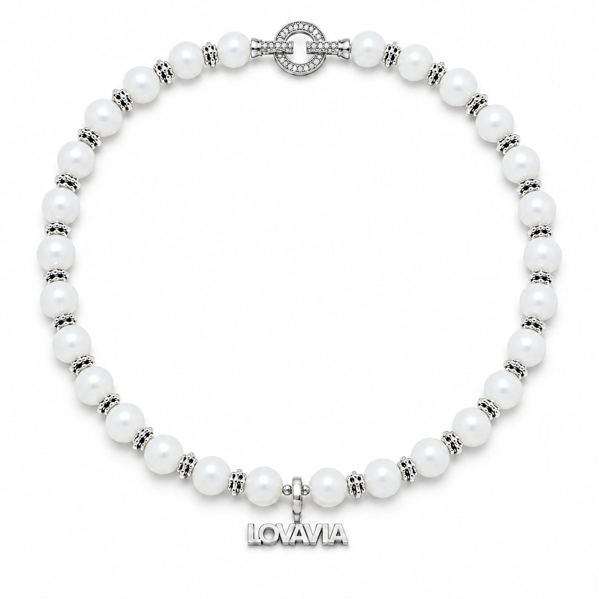 June Birthstone White Moonstone Necklace