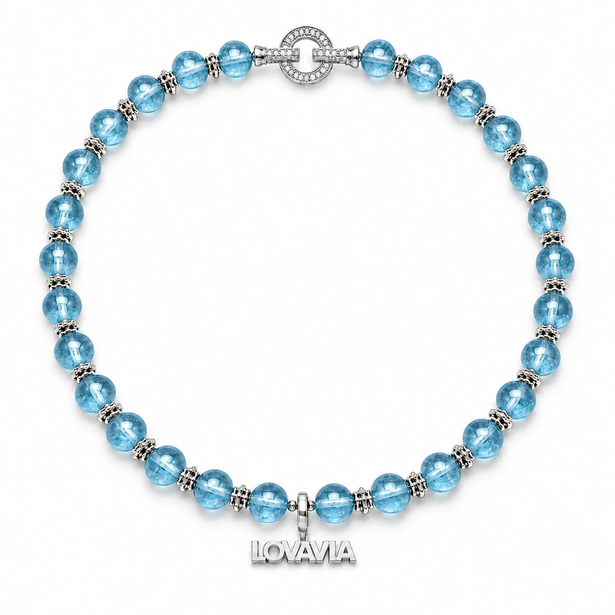 September Birthstone Sapphire Necklace